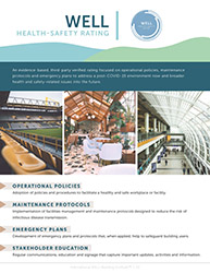 WELL Health-Safety Rating At a Glance Cover Page